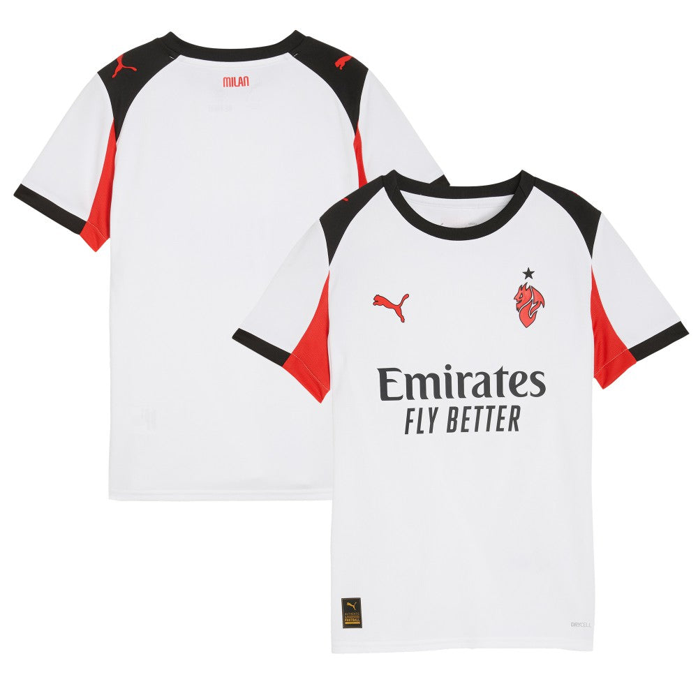 AC Milan Youth 2025/26 Replica Jersey White | Puma