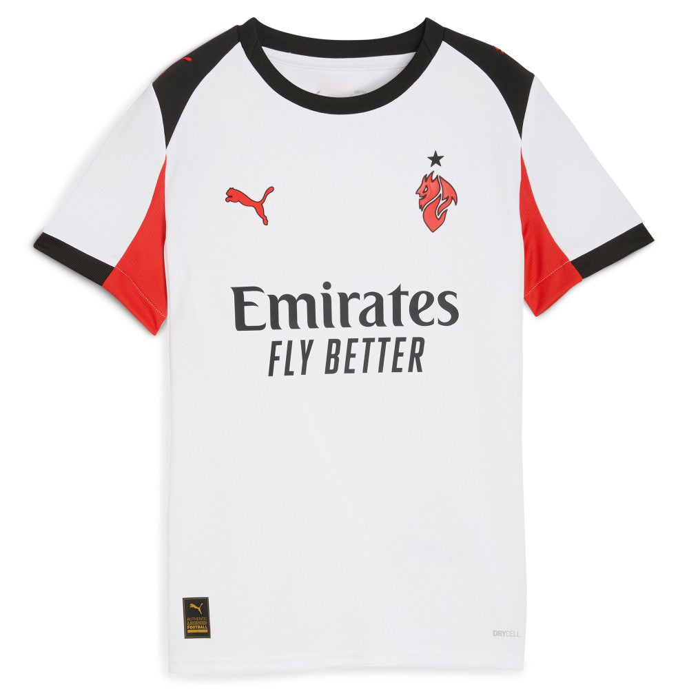 AC Milan Youth 2025/26 Replica Jersey White | Puma