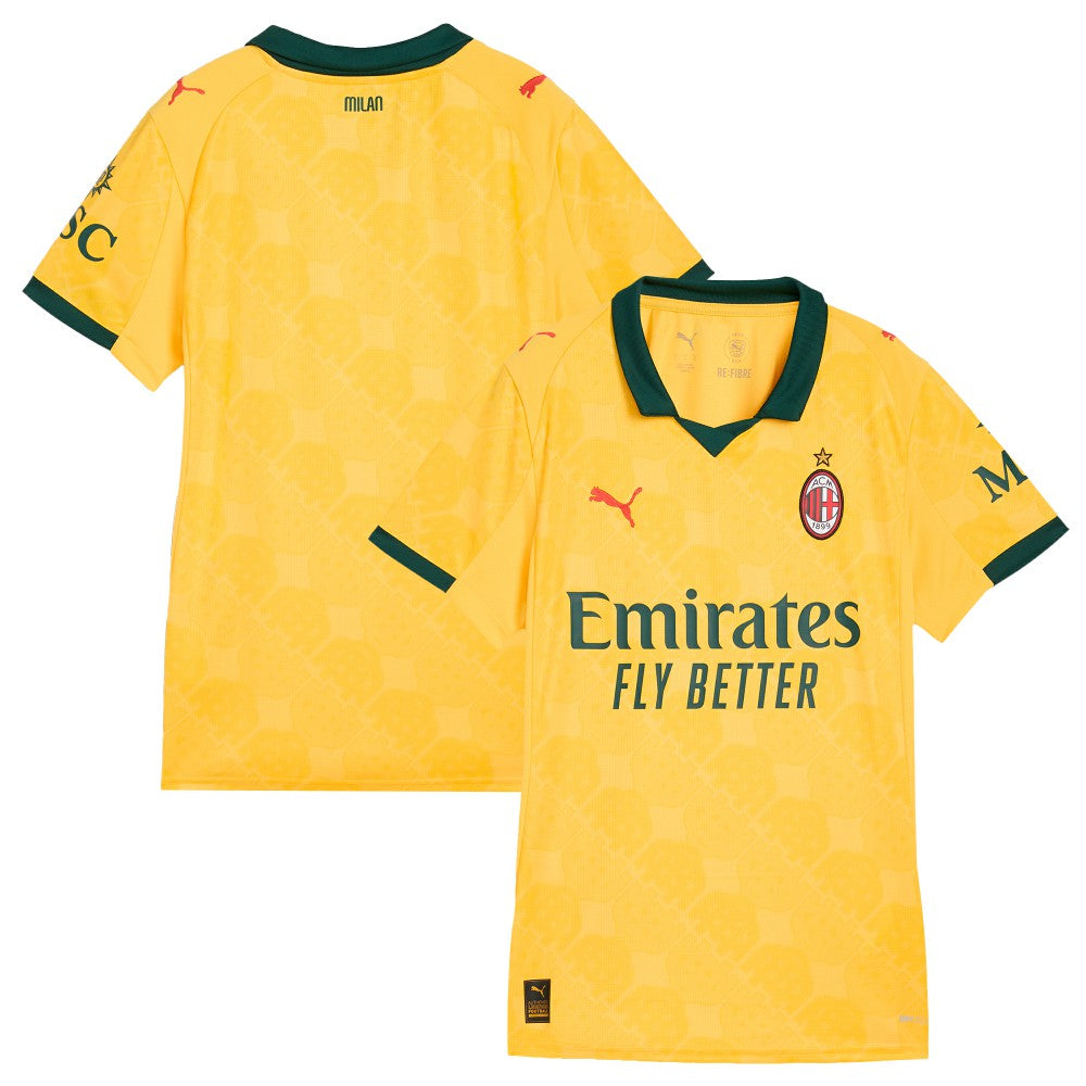 AC Milan Women's 2025/26 Third Replica Jersey Yellow | Puma Online