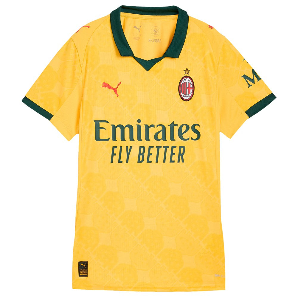 AC Milan Women's 2025/26 Third Replica Jersey Yellow | Puma Online