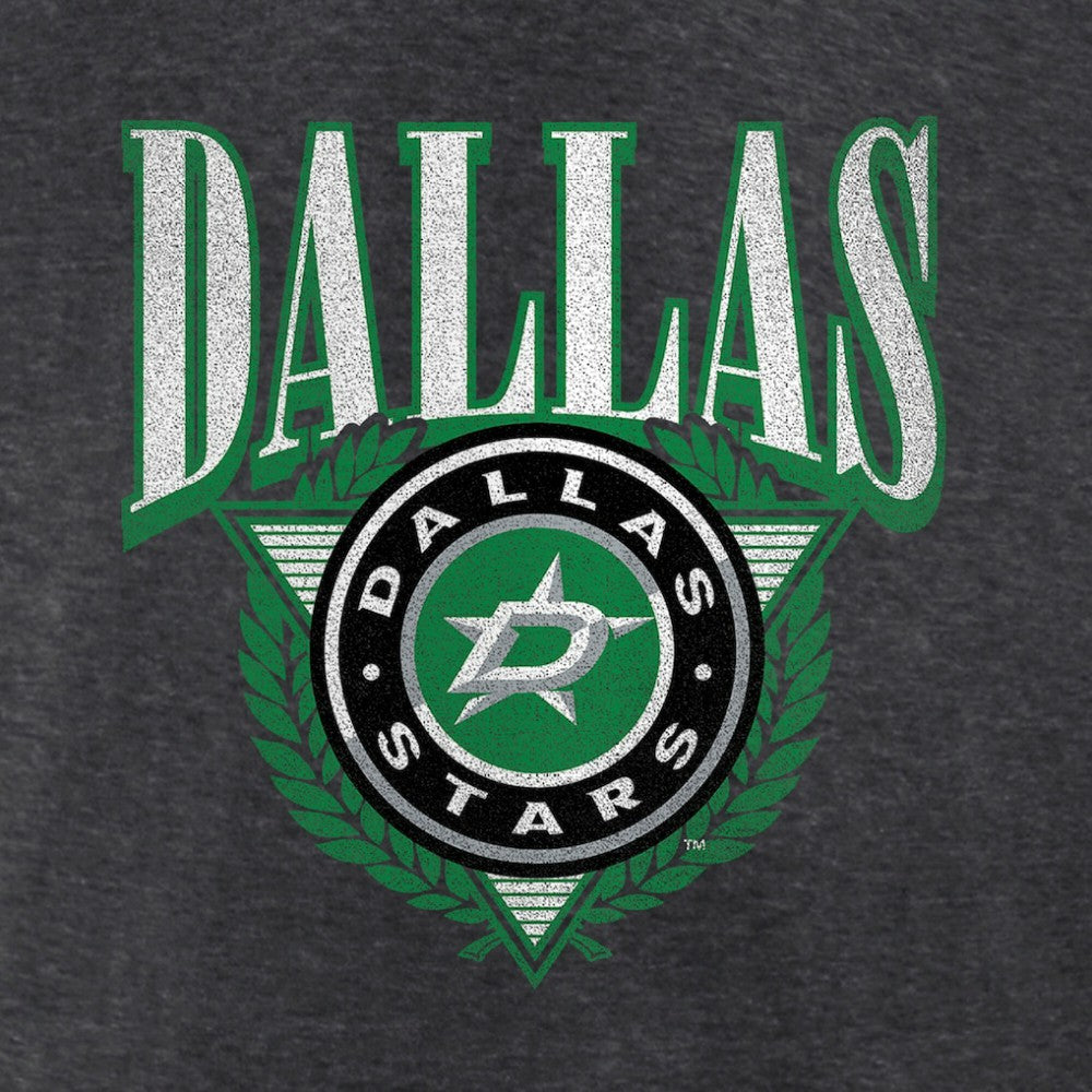 Dallas Stars Retro Seal T-Shirt - Charcoal - NHL