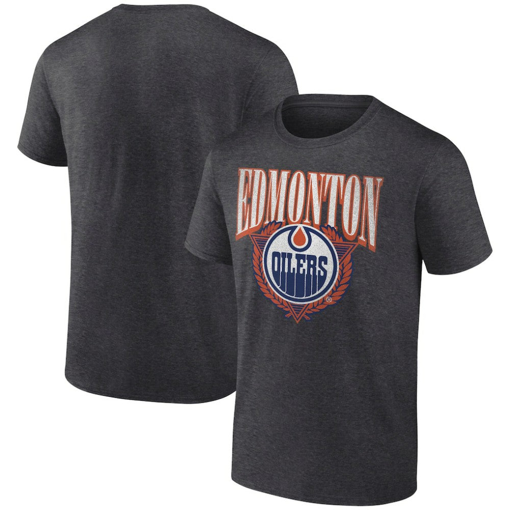 Edmonton Oilers Retro Seal T-Shirt - Charcoal - NHL