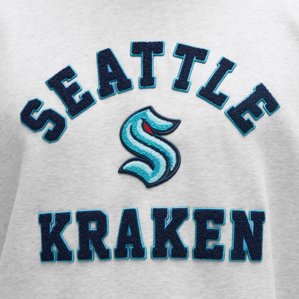 Seattle Kraken lululemon Steady State Crew - Heathered Core Ultra Light Grey - NHL