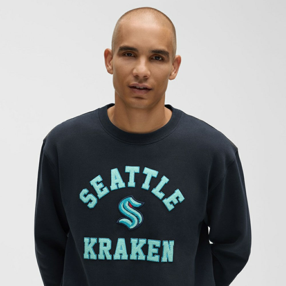 Seattle Kraken lululemon Steady State Crew - True Navy - NHL