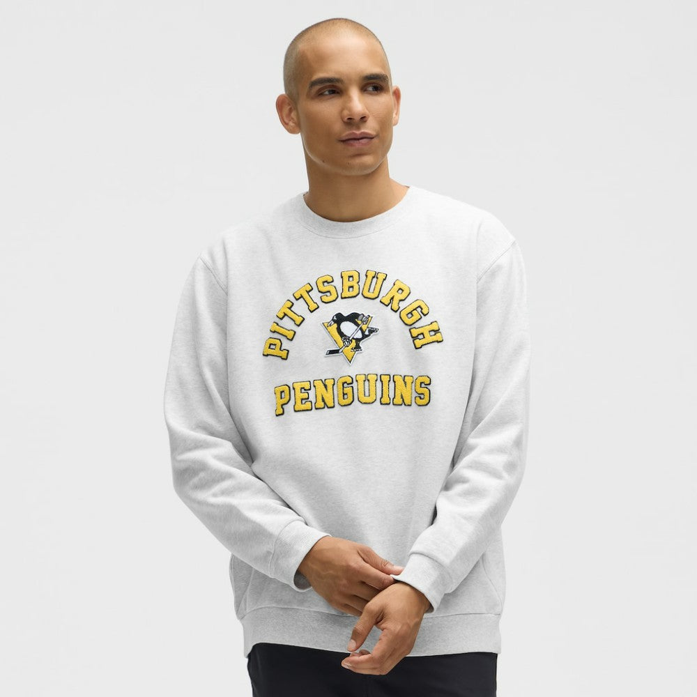 Pittsburgh Penguins lululemon Steady State Crew - Heathered Core Ultra Light Grey - NHL