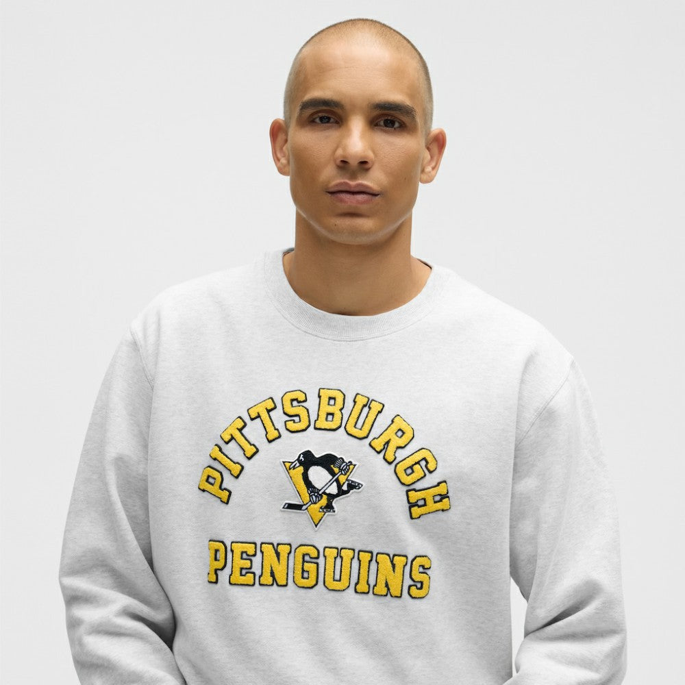 Pittsburgh Penguins lululemon Steady State Crew - Heathered Core Ultra Light Grey - NHL