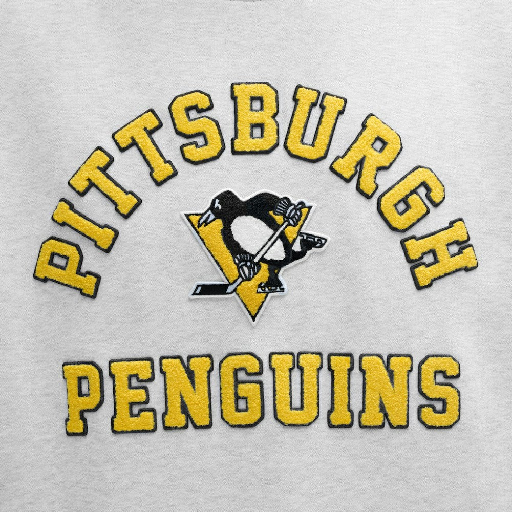Pittsburgh Penguins lululemon Steady State Crew - Heathered Core Ultra Light Grey - NHL
