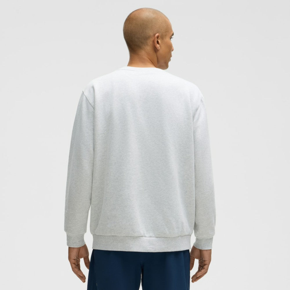 Vancouver Canucks lululemon Steady State Crew - Heathered Core Ultra Light Grey - NHL