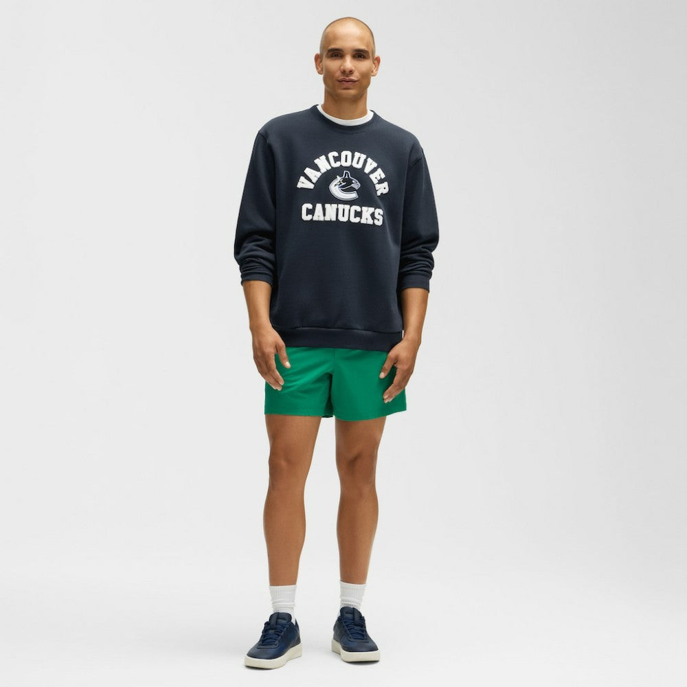 Vancouver Canucks lululemon Steady State Crew - True Navy - NHL