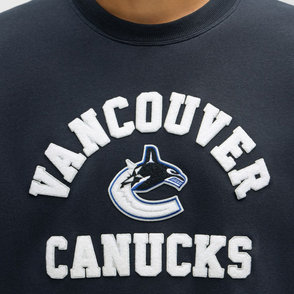 Vancouver Canucks lululemon Steady State Crew - True Navy - NHL