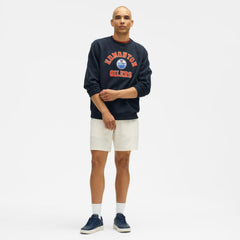 Edmonton Oilers lululemon Steady State Crew - True Navy - NHL