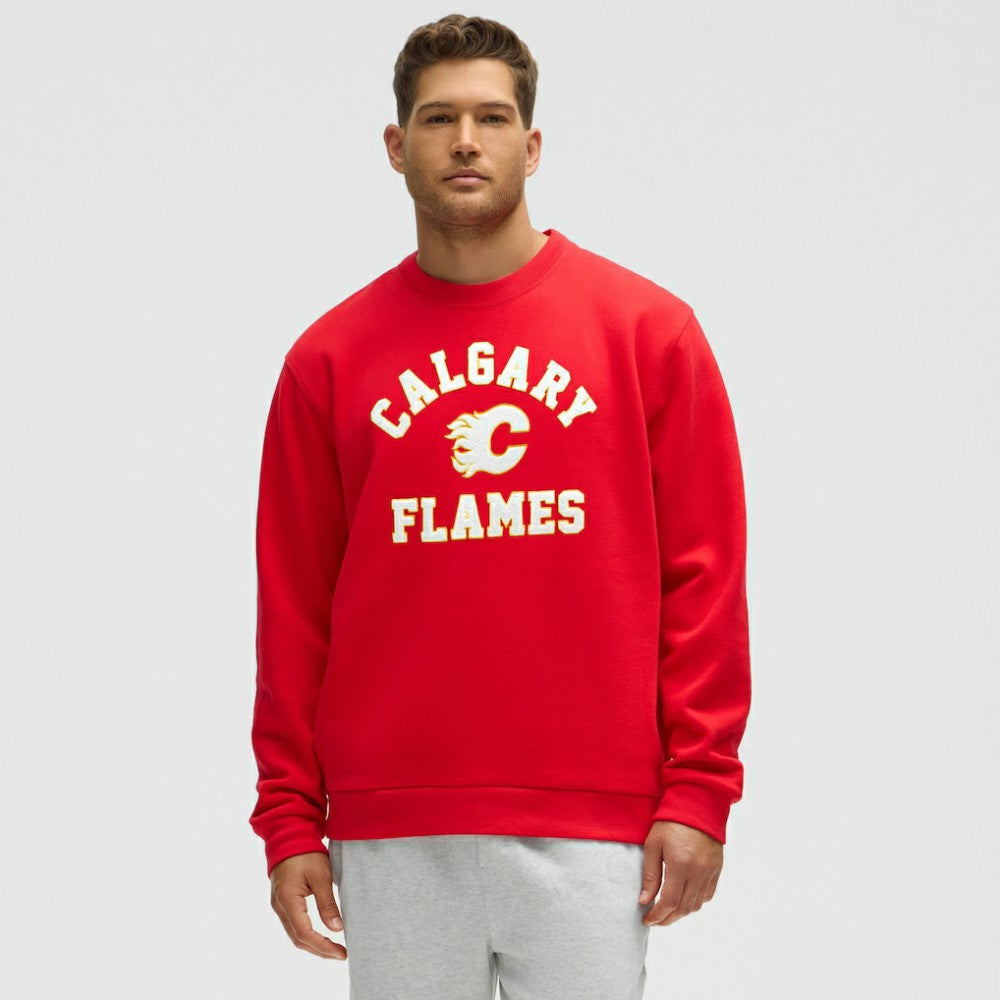 Calgary Flames lululemon Steady State Crew - True Red - NHL
