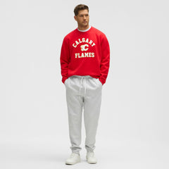 Calgary Flames lululemon Steady State Crew - True Red - NHL