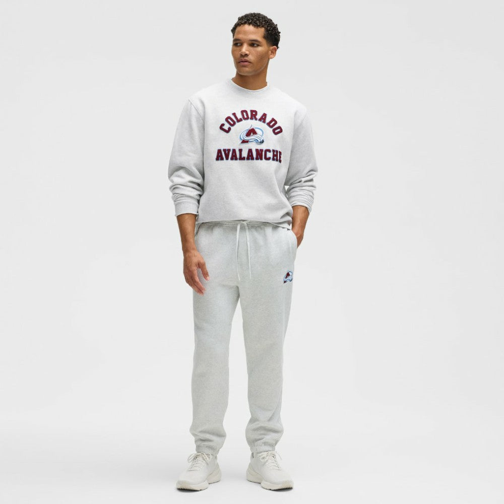 Colorado Avalanche lululemon Steady State Crew - Heathered Core Ultra Light Grey - NHL