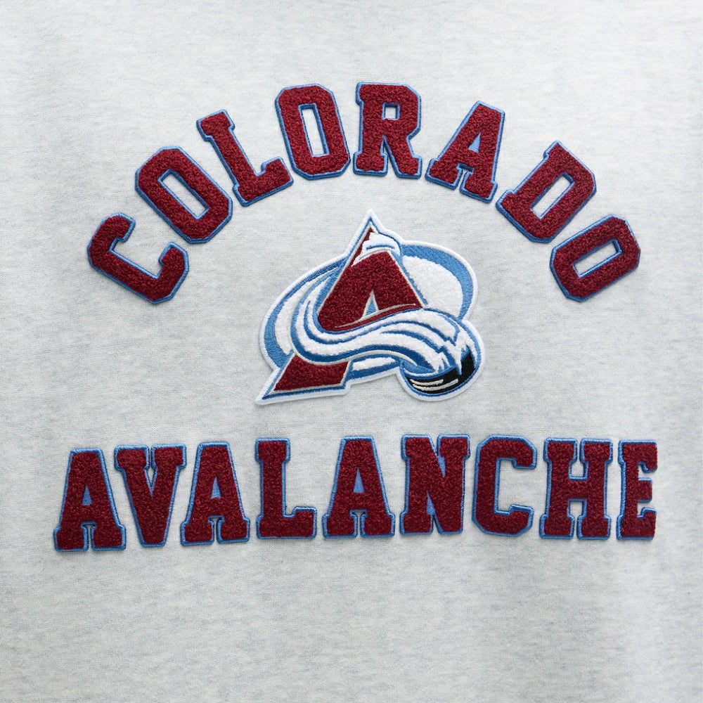 Colorado Avalanche lululemon Steady State Crew - Heathered Core Ultra Light Grey - NHL