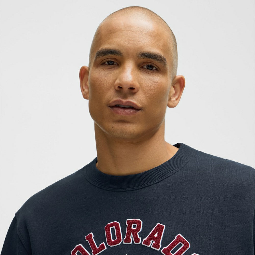 Colorado Avalanche lululemon Steady State Crew - True Navy - NHL