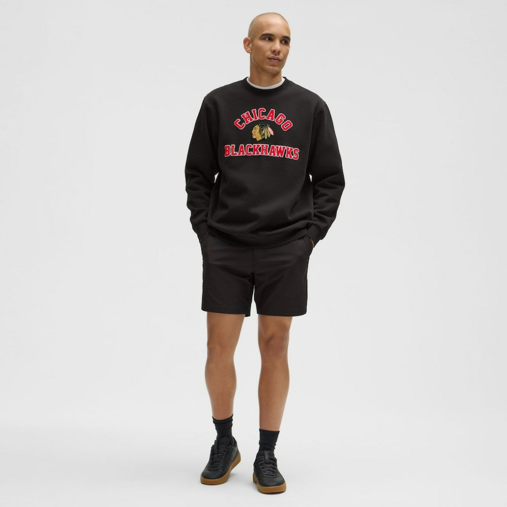 Chicago Blackhawks lululemon Steady State Crew - Black - NHL