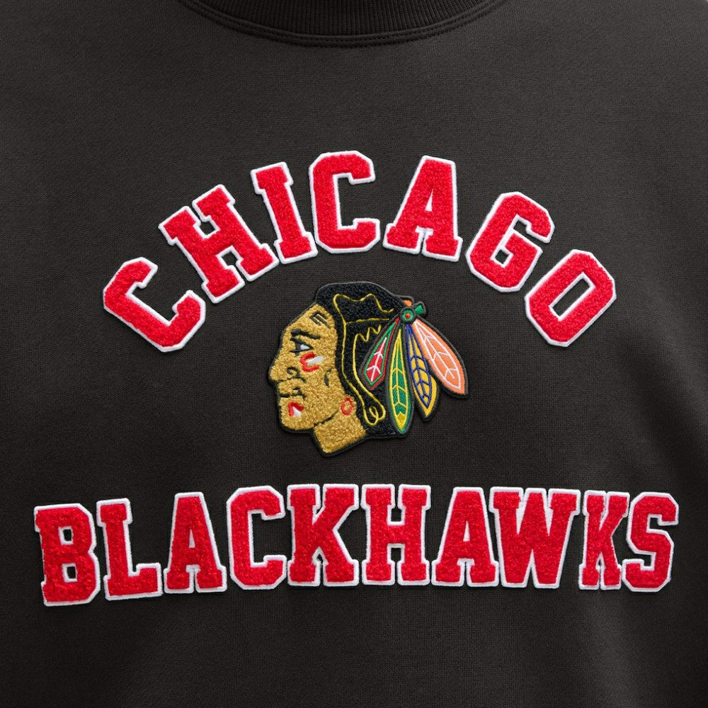 Chicago Blackhawks lululemon Steady State Crew - Black - NHL