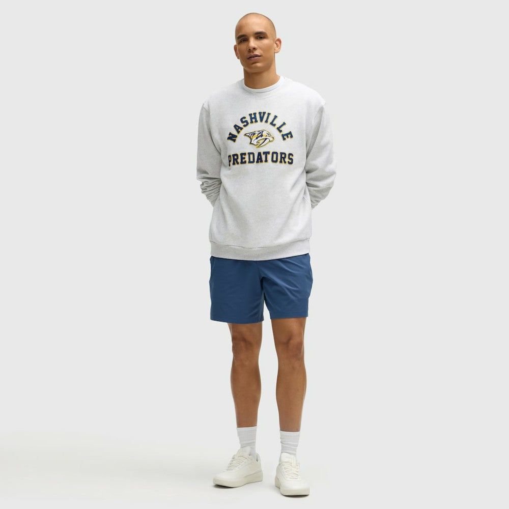 Nashville Predators lululemon Steady State Crew - Heathered Core Ultra Light Grey - NHL
