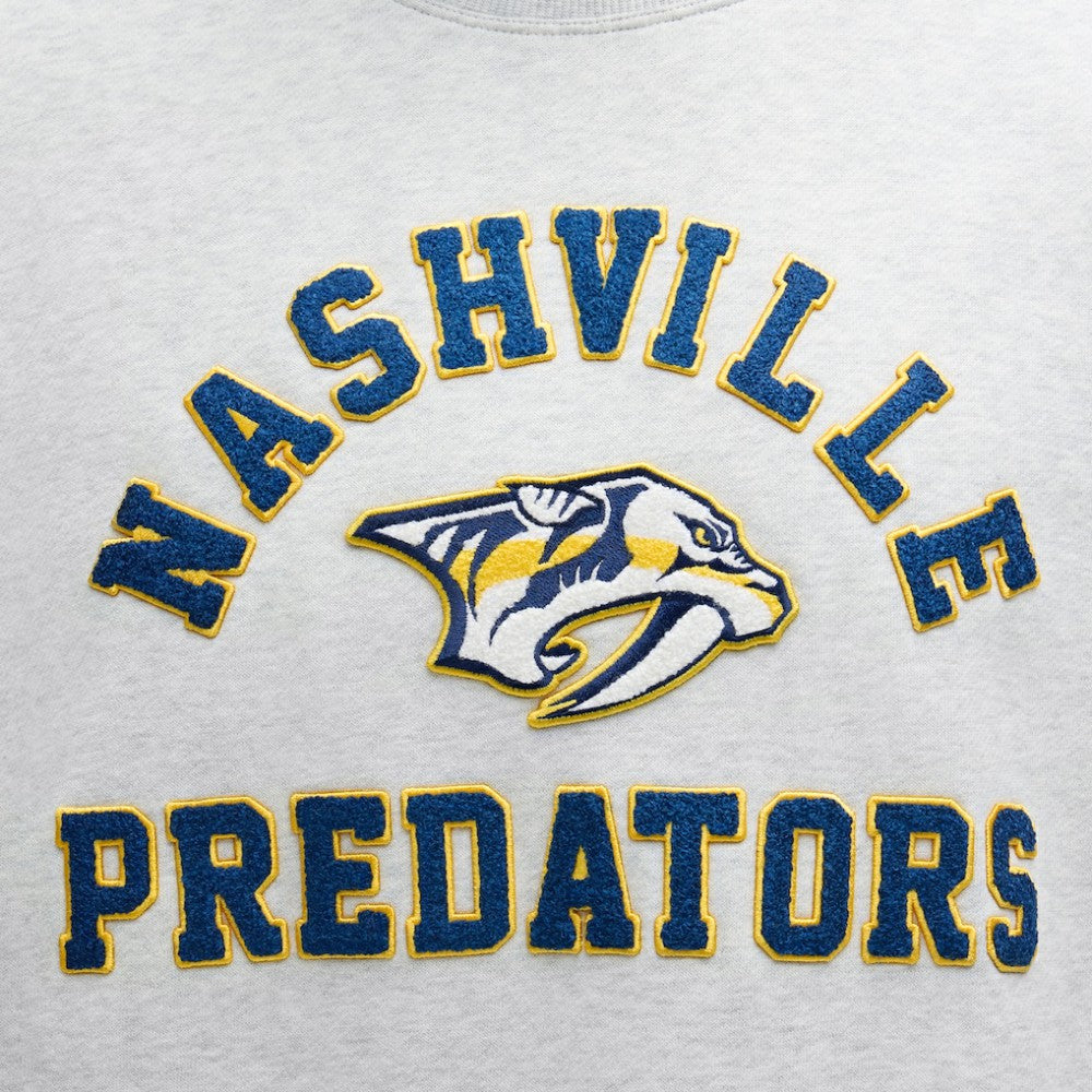 Nashville Predators lululemon Steady State Crew - Heathered Core Ultra Light Grey - NHL