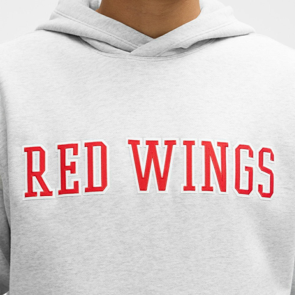 Detroit Red Wings lululemon Steady State Pullover Hoodie - Heathered Core Ultra Light Grey - NHL