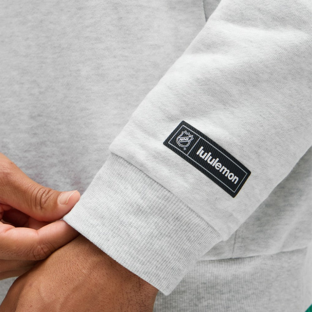 Dallas Stars lululemon Steady State Pullover Hoodie - Heathered Core Ultra Light Grey - NHL