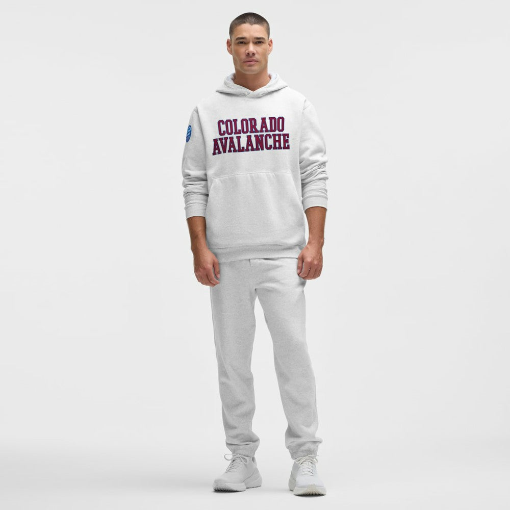 Colorado Avalanche lululemon Steady State Pullover Hoodie - Heathered Core Ultra Light Grey - NHL