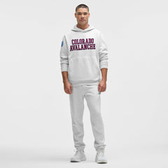 Colorado Avalanche lululemon Steady State Pullover Hoodie - Heathered Core Ultra Light Grey - NHL