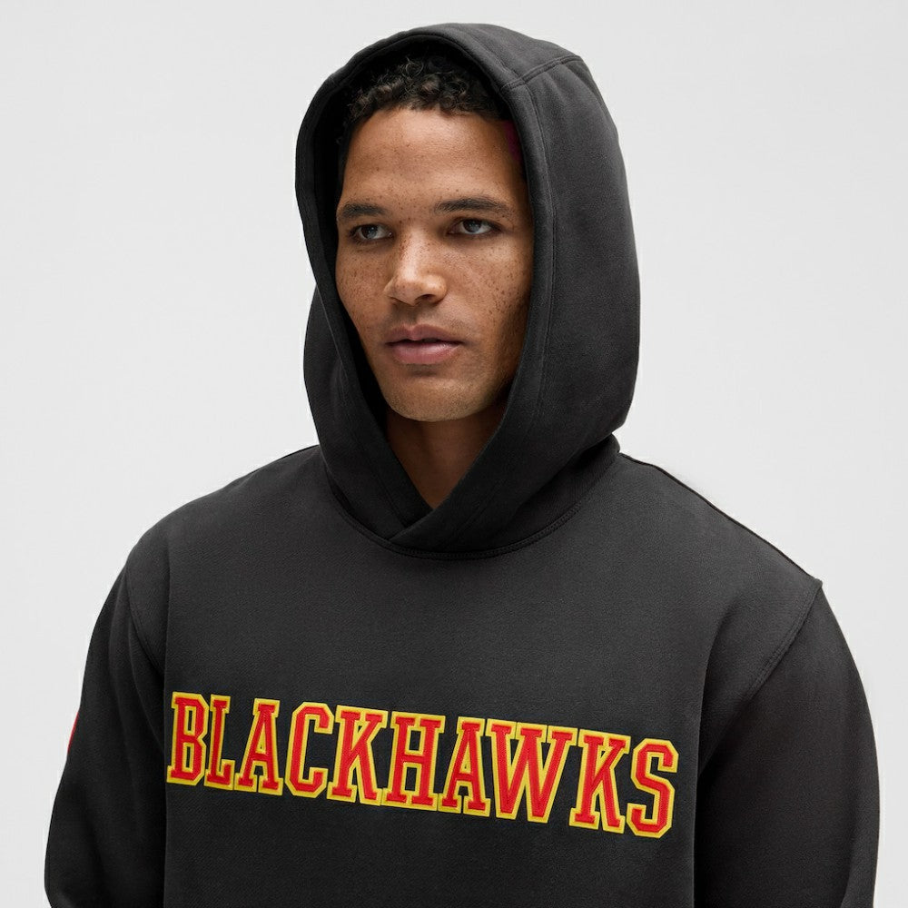 Chicago Blackhawks lululemon Steady State Pullover Hoodie - Black - NHL