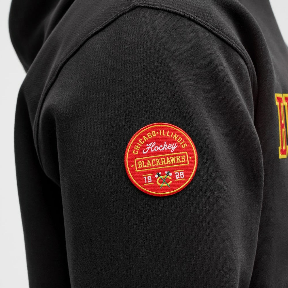 Chicago Blackhawks lululemon Steady State Pullover Hoodie - Black - NHL