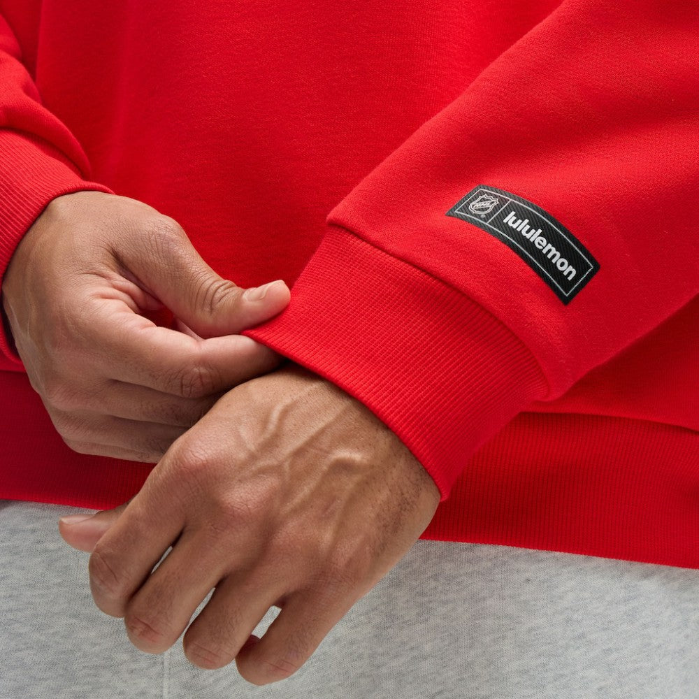 Chicago Blackhawks lululemon Steady State Pullover Hoodie - True Red - NHL