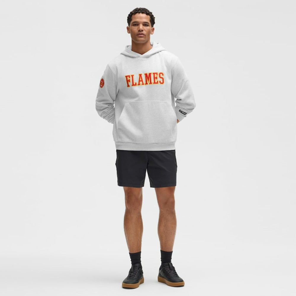 Calgary Flames lululemon Steady State Pullover Hoodie - Heathered Core Ultra Light Grey - NHL