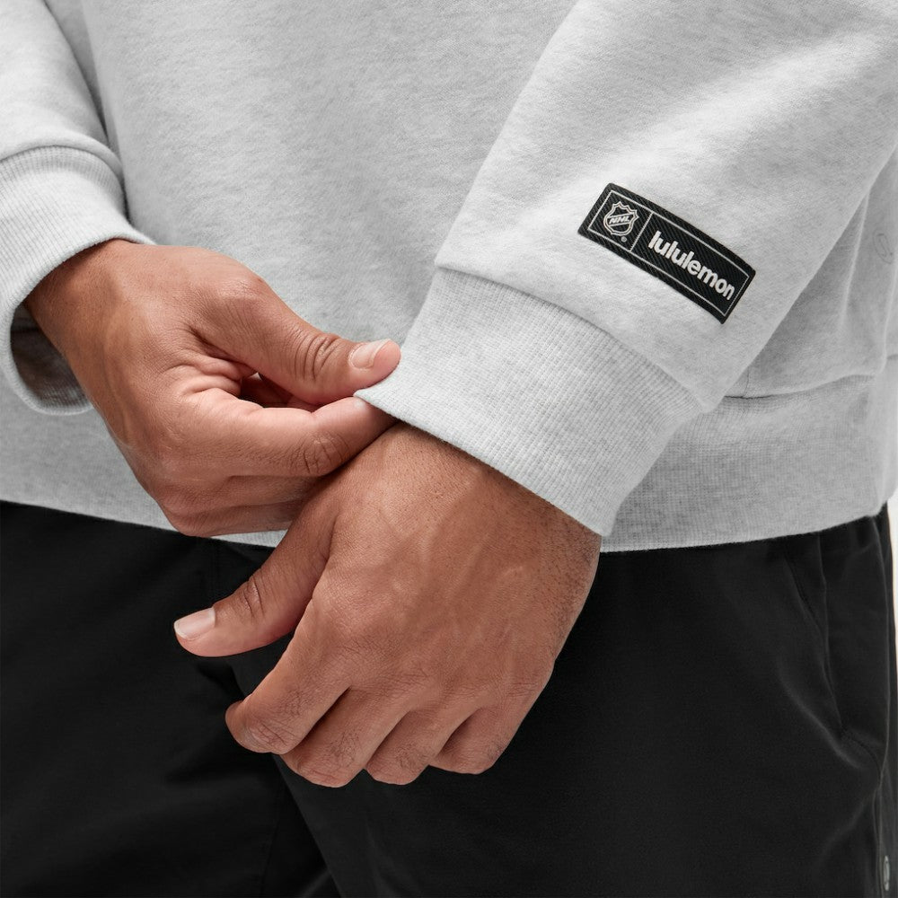 Calgary Flames lululemon Steady State Pullover Hoodie - Heathered Core Ultra Light Grey - NHL