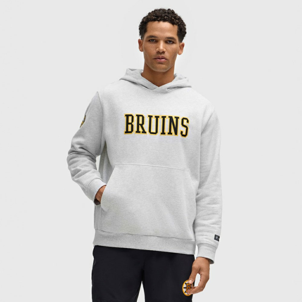 Boston Bruins lululemon Steady State Pullover Hoodie - Heathered Core Ultra Light Grey - NHL