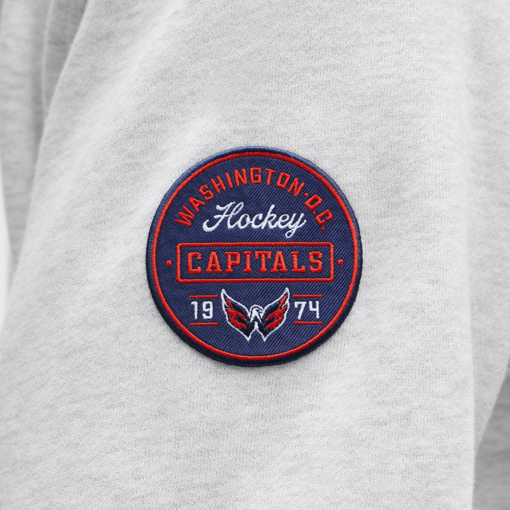 Washington Capitals lululemon Steady State Pullover Hoodie - Heathered Core Ultra Light Grey - NHL