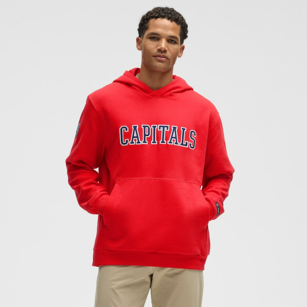 Washington Capitals lululemon Steady State Pullover Hoodie - True Red - NHL