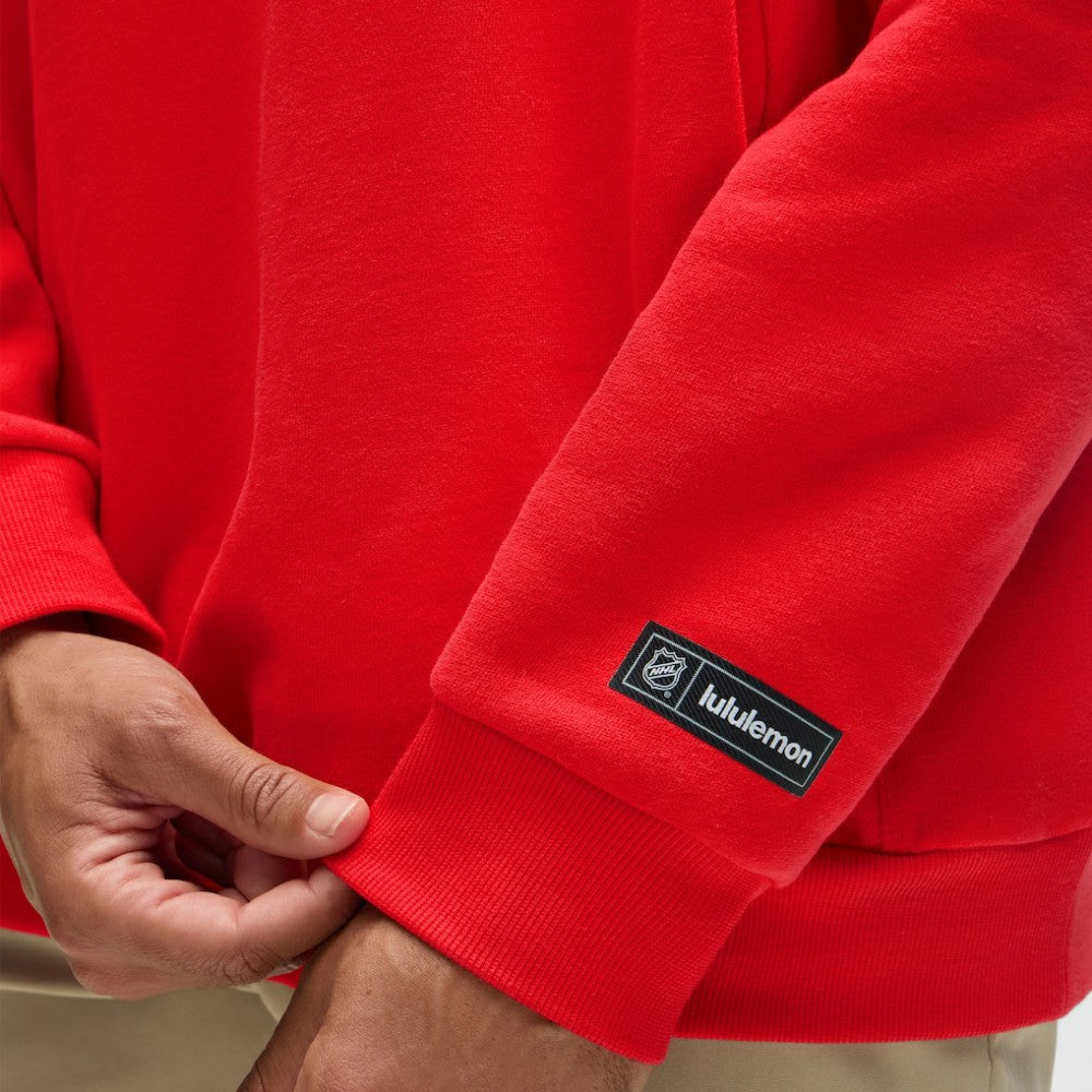 Washington Capitals lululemon Steady State Pullover Hoodie - True Red - NHL