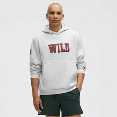 Minnesota Wild lululemon Steady State Pullover Hoodie - Heathered Core Ultra Light Grey - NHL
