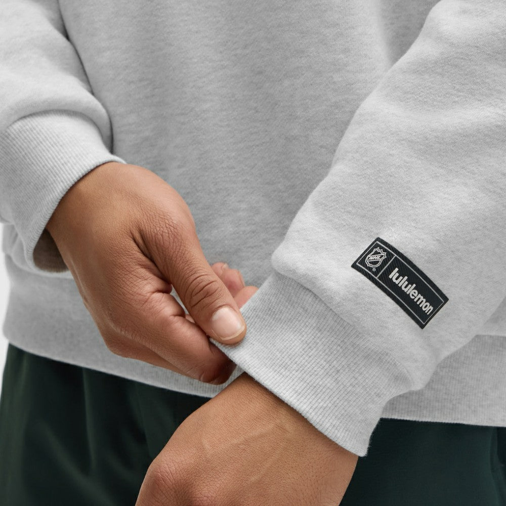 Minnesota Wild lululemon Steady State Pullover Hoodie - Heathered Core Ultra Light Grey - NHL