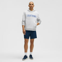 Tampa Bay Lightning lululemon Steady State Pullover Hoodie - Heathered Core Ultra Light Grey - NHL