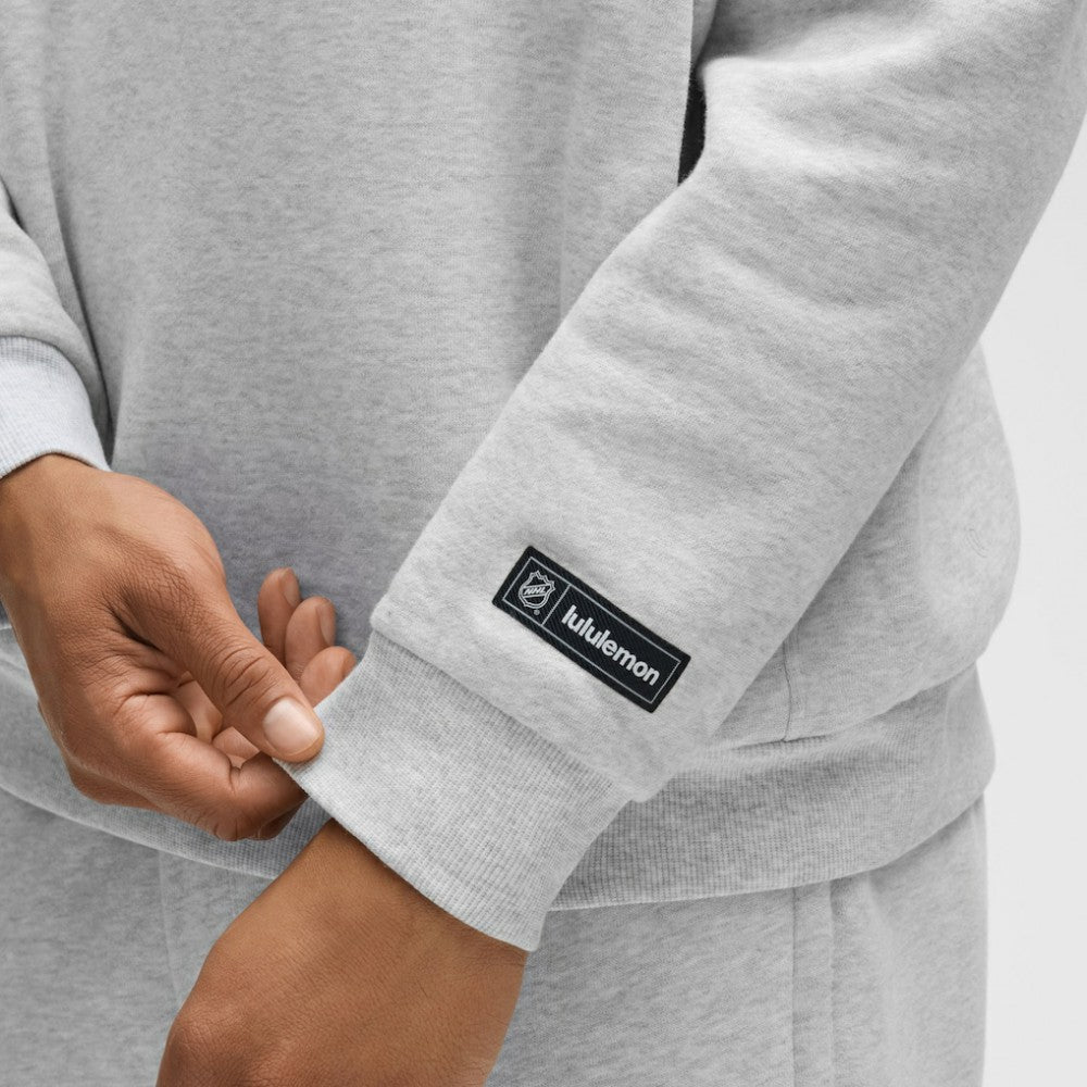Los Angeles Kings lululemon Steady State Pullover Hoodie - Heathered Core Ultra Light Grey - NHL