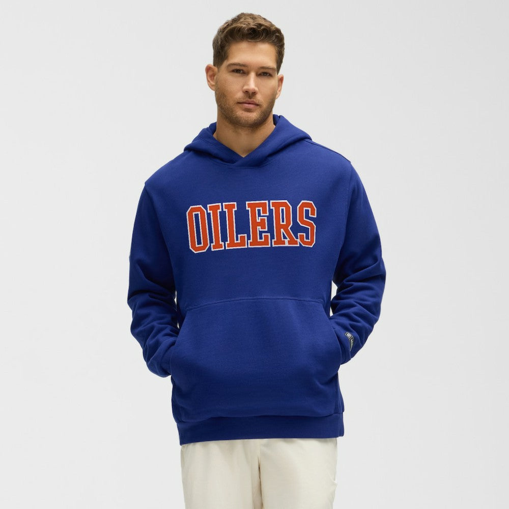 Edmonton Oilers lululemon Steady State Pullover Hoodie - Larkspur - NHL