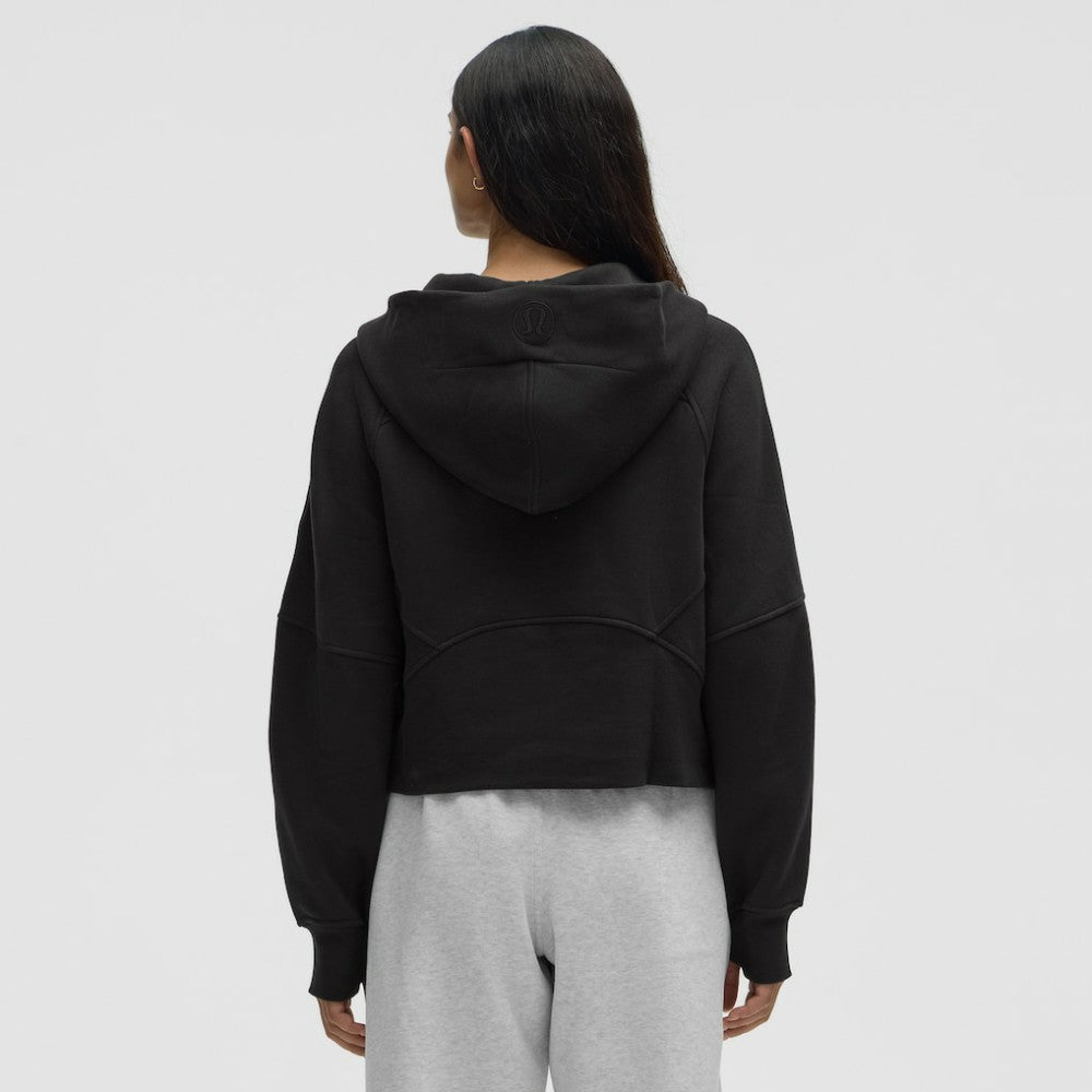 Anaheim Ducks lululemon Women's Scuba Oversized Half-Zip Hoodie - Black - NHL