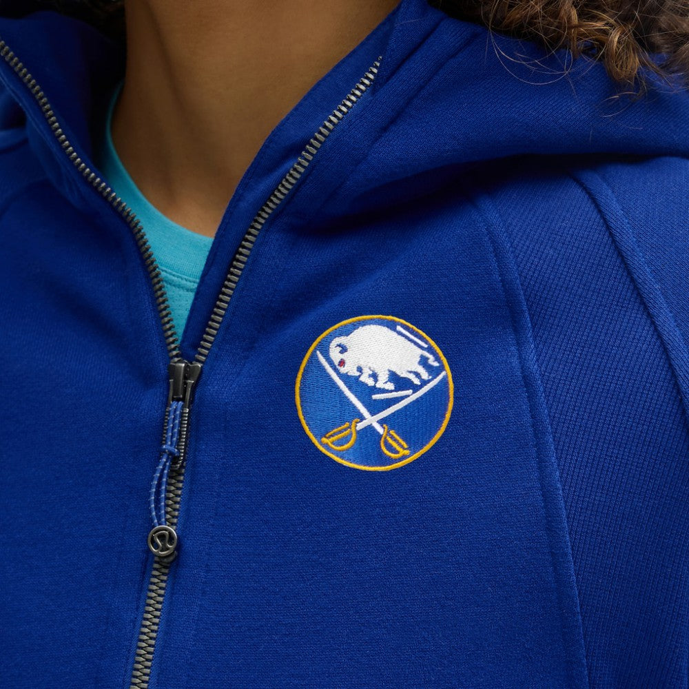 Buffalo Sabres lululemon Women's Scuba Oversized Half-Zip Hoodie - College Cobalt - NHL