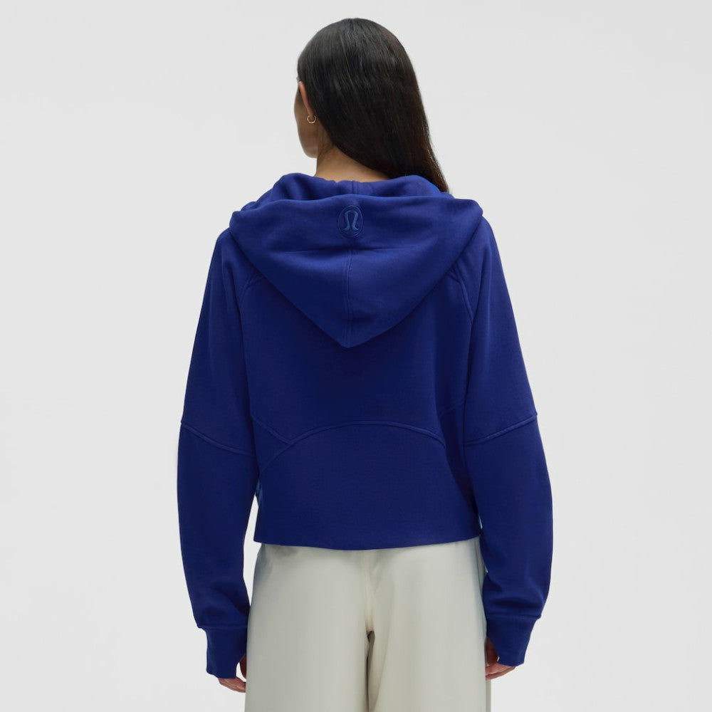 Edmonton Oilers lululemon Women's Scuba Oversized Half-Zip Hoodie - Larkspur - NHL