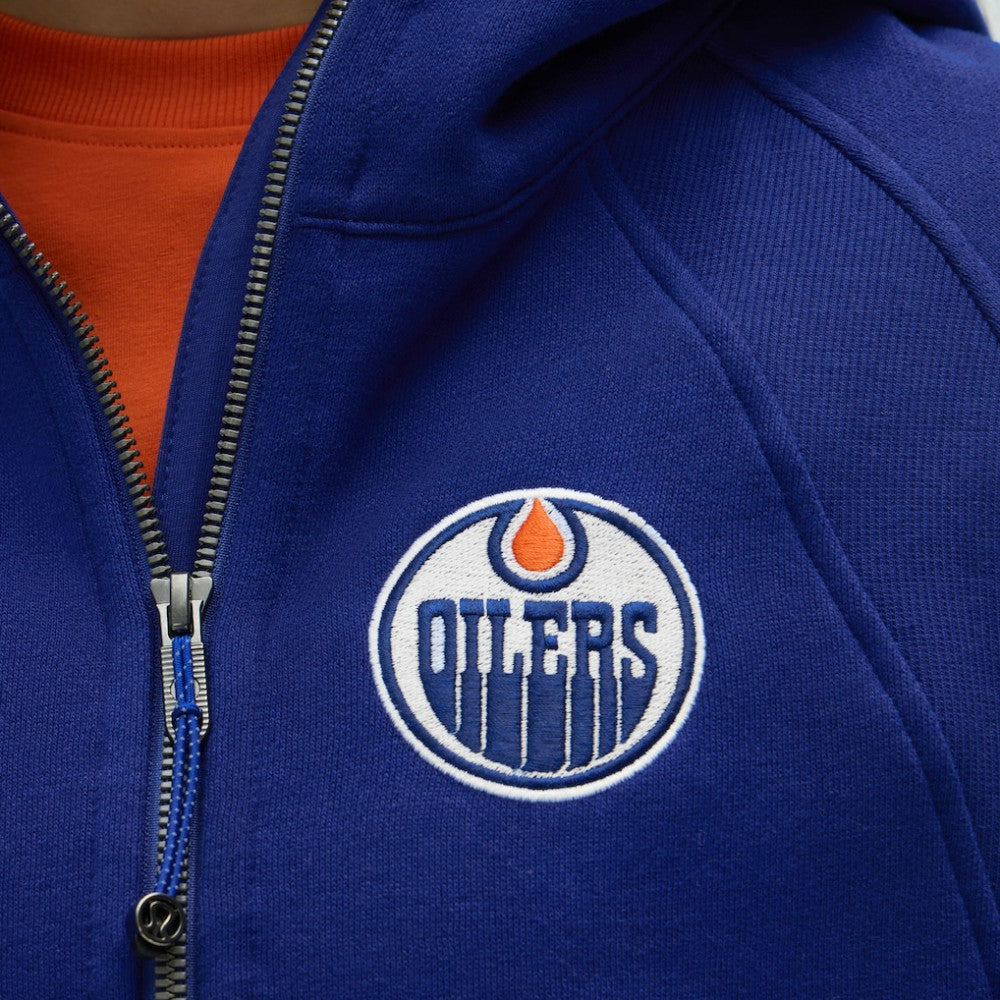 Edmonton Oilers lululemon Women's Scuba Oversized Half-Zip Hoodie - Larkspur - NHL