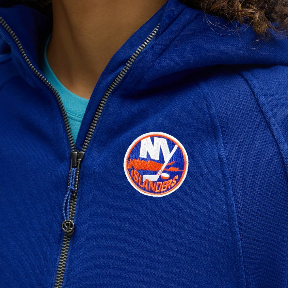 New York Islanders lululemon Women's Scuba Oversized Half-Zip Hoodie - College Cobalt - NHL