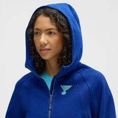 St. Louis Blues lululemon Women's Scuba Oversized Half-Zip Hoodie - College Cobalt - NHL