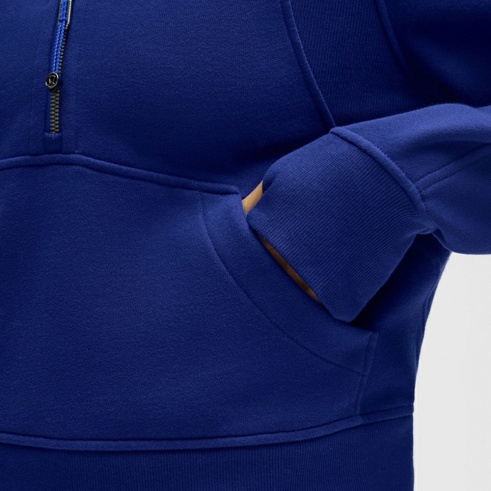 Toronto Maple Leafs lululemon Women's Scuba Oversized Half-Zip Hoodie - Larkspur - NHL