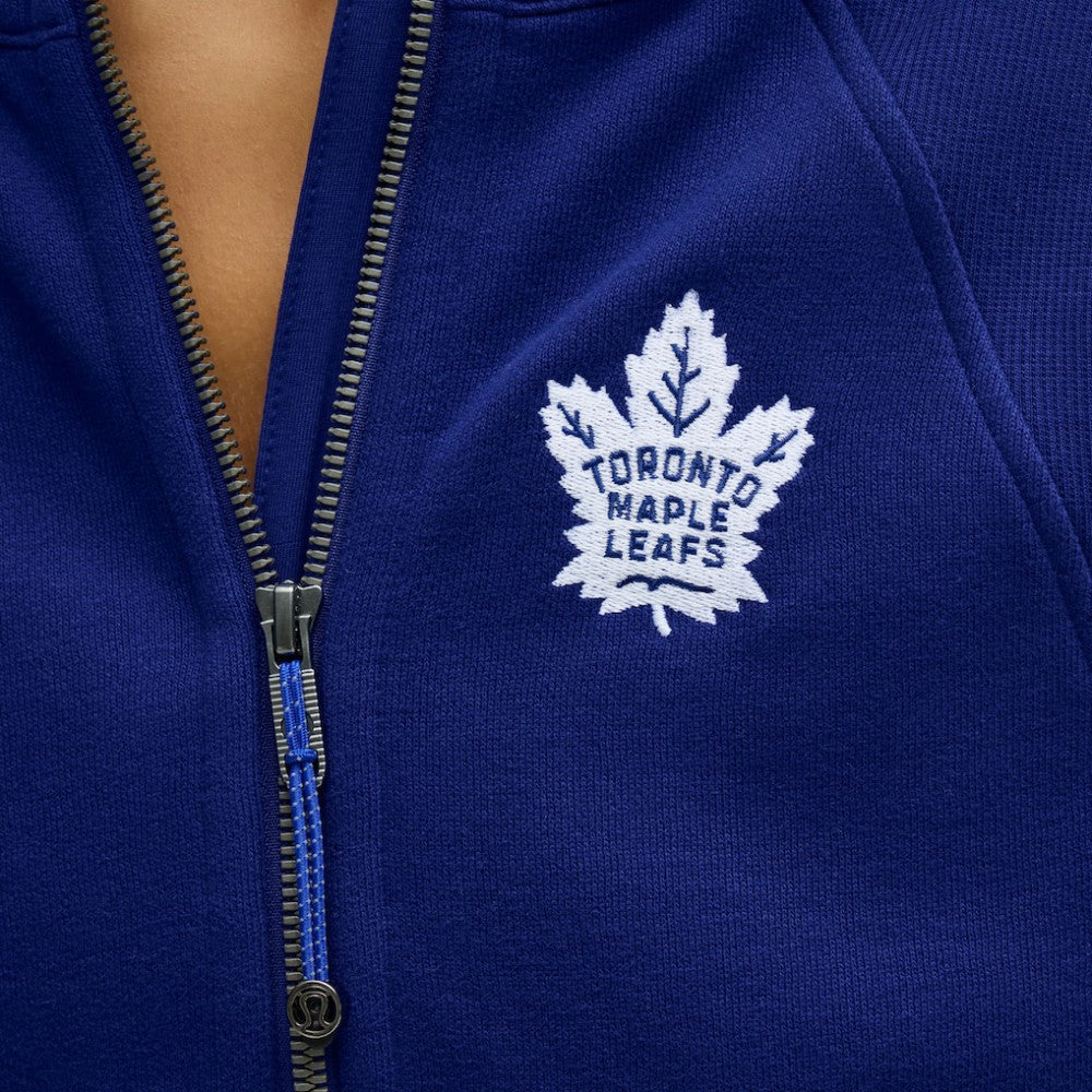 Toronto Maple Leafs lululemon Women's Scuba Oversized Half-Zip Hoodie - Larkspur - NHL